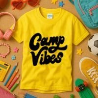 Camp Vibes Kids T-Shirt thumb 3