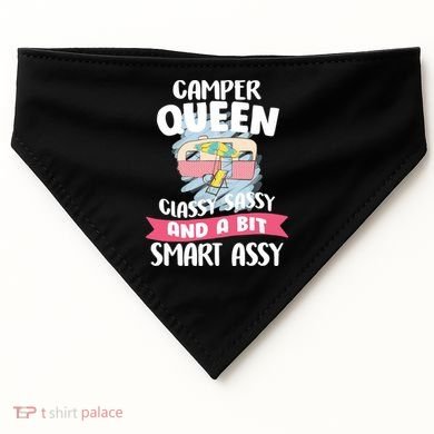 Camper Queen USA-Made Doggie Bandana