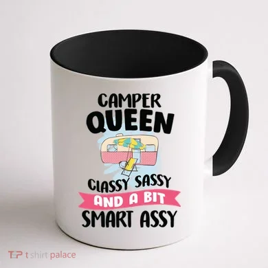 Camper Queen Coffee Mug back