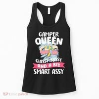 Camper Queen Women's Tank Top thumb 0