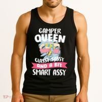 Camper Queen Tank Top thumb 3