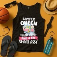 Camper Queen Tank Top thumb 4