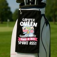 Camper Queen Golf Towel thumb 2