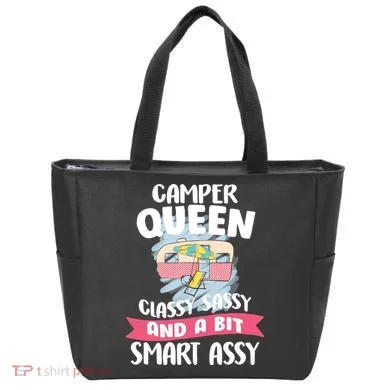 Camper Queen Tote Bag