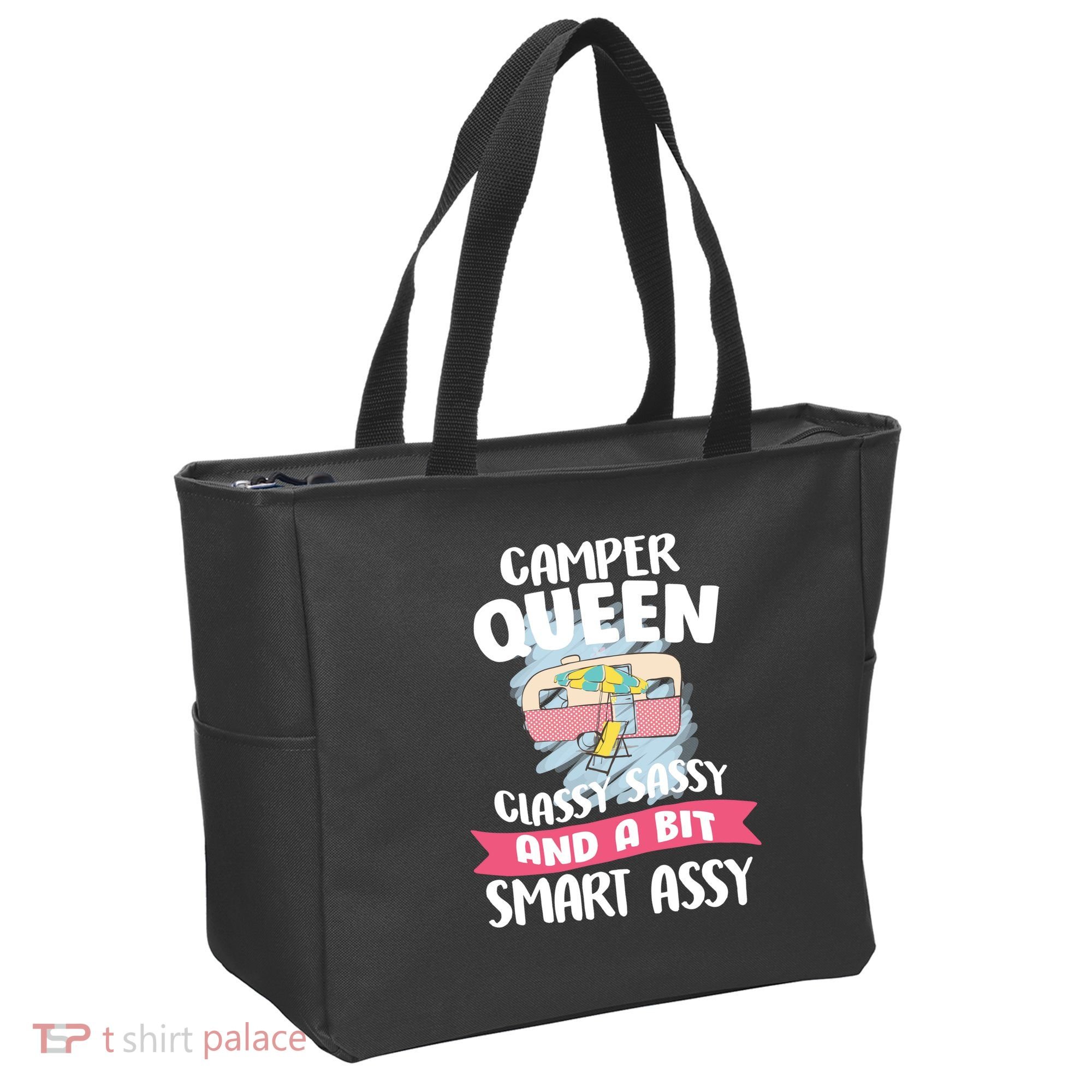 Camper Queen Tote Bag