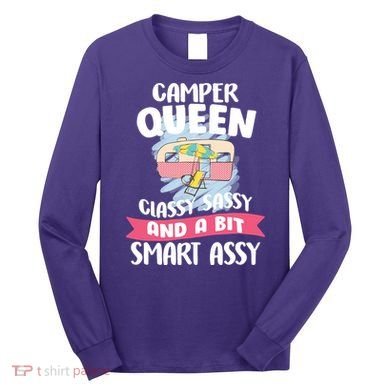 Camper Queen Long Sleeve Shirt