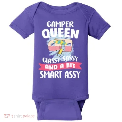 Camper Queen Baby Bodysuit