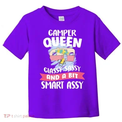 Camper Queen Toddler T-Shirt