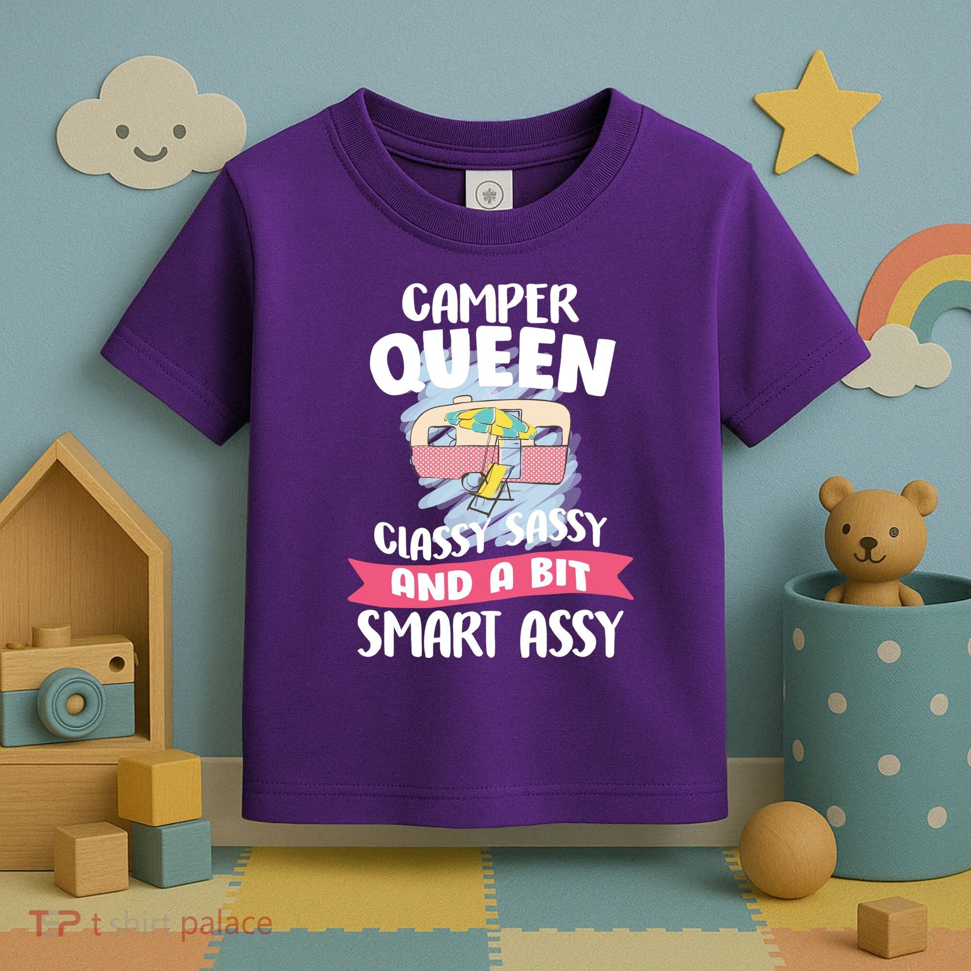 Camper Queen Toddler T-Shirt