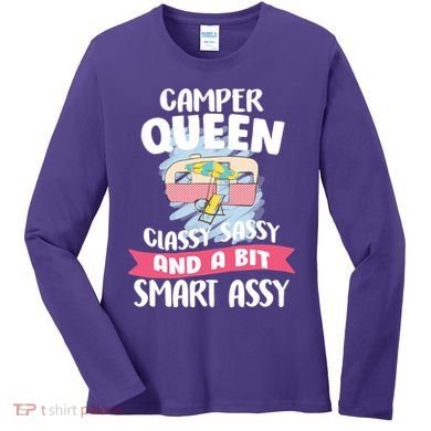 Camper Queen Women's Long Sleeve Shirt