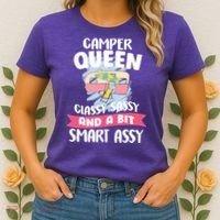 Camper Queen Women's T-Shirt thumb 2