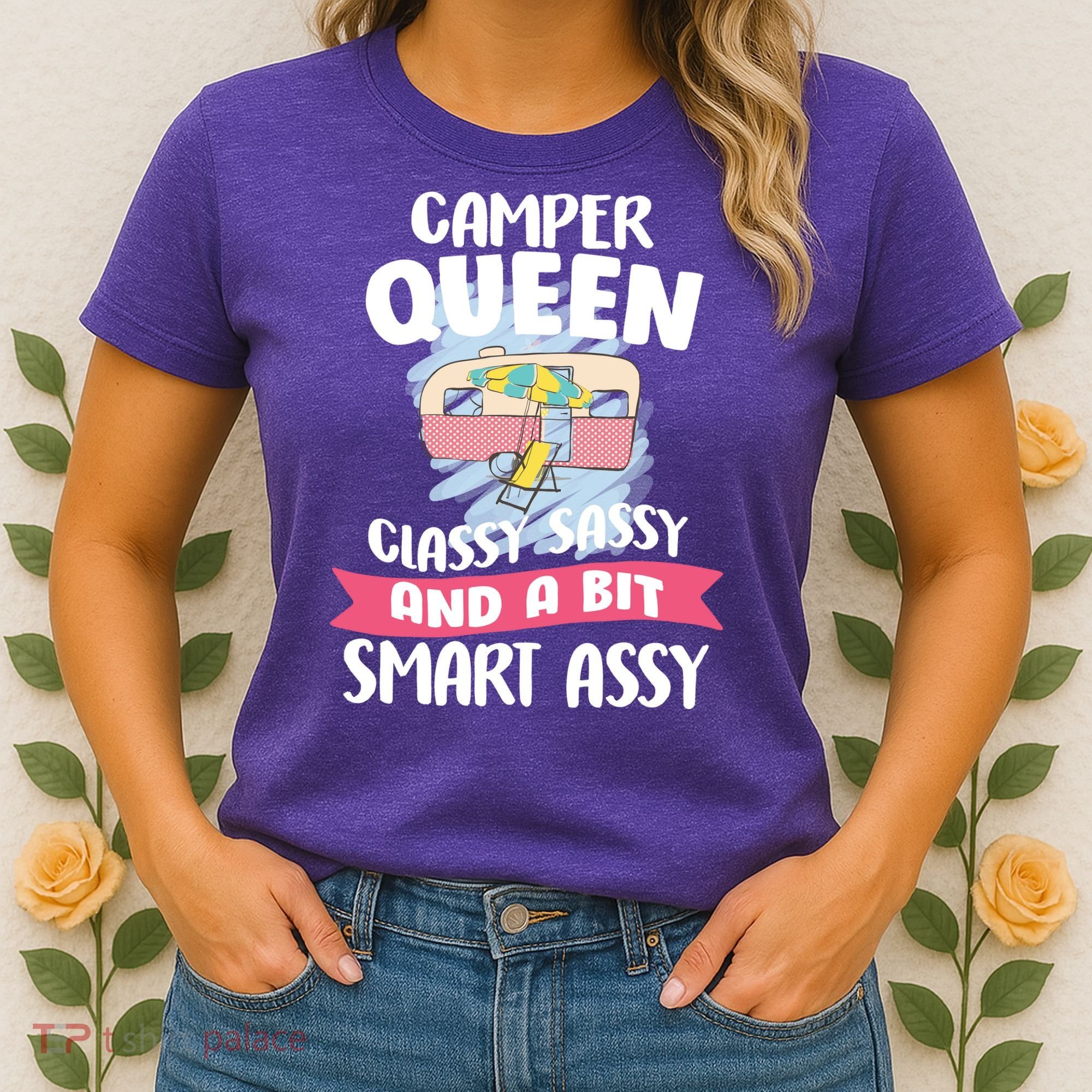Camper Queen Women's T-Shirt