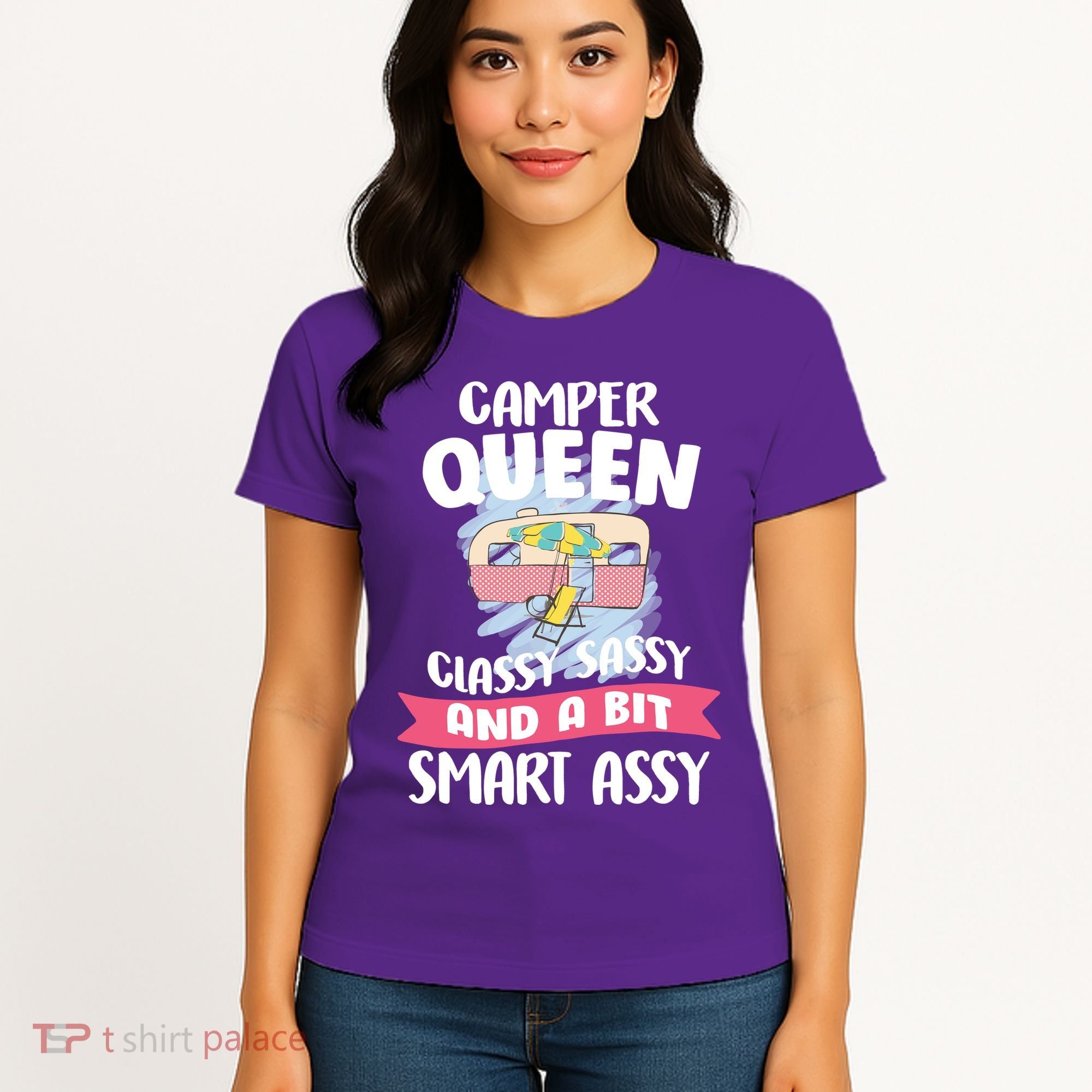 Camper Queen Women's T-Shirt