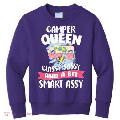 Camper Queen Kids Sweatshirt