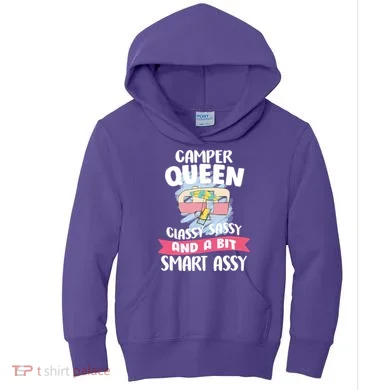 Camper Queen Kids Hoodie