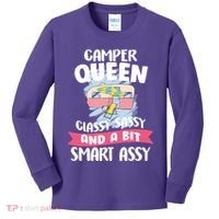 Camper Queen Kids Long Sleeve Shirt thumb 0