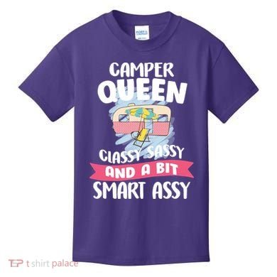 Camper Queen Kids T-Shirt