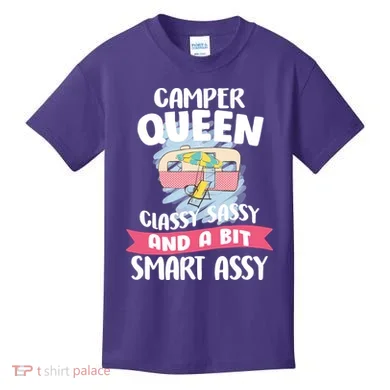 Camper Queen Kids T-Shirt