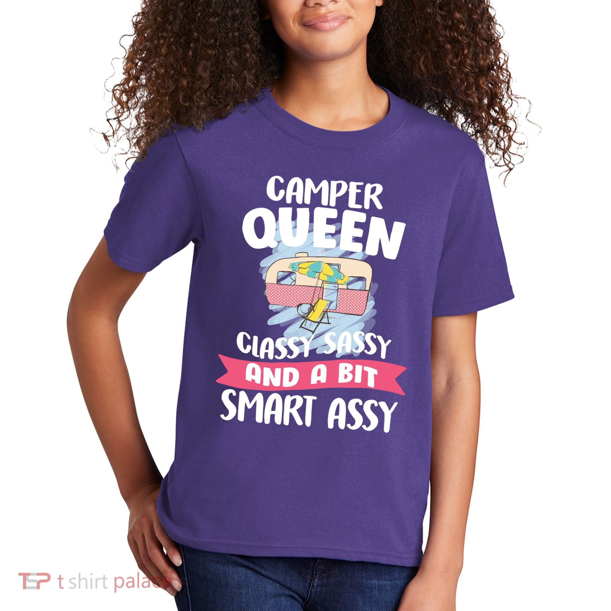 Camper Queen Kids T-Shirt