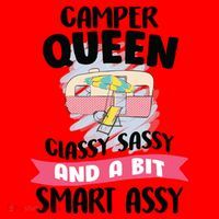 Camper Queen Santa Hat thumb 1