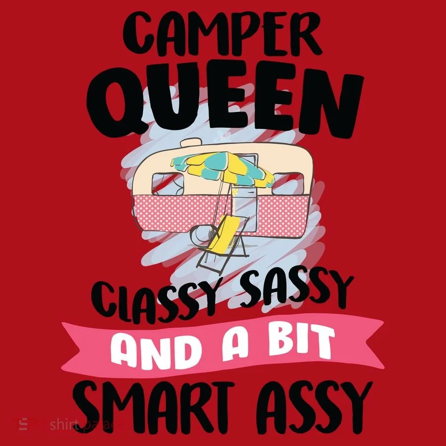 Camper Queen Christmas Stocking