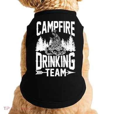 Campfire Drinking Team Doggie Tank