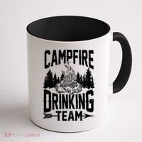 Campfire Drinking Team Coffee Mug thumb 1