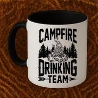 Campfire Drinking Team Coffee Mug thumb 2