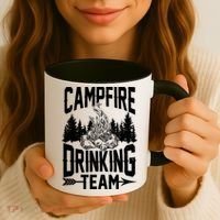 Campfire Drinking Team Coffee Mug thumb 3