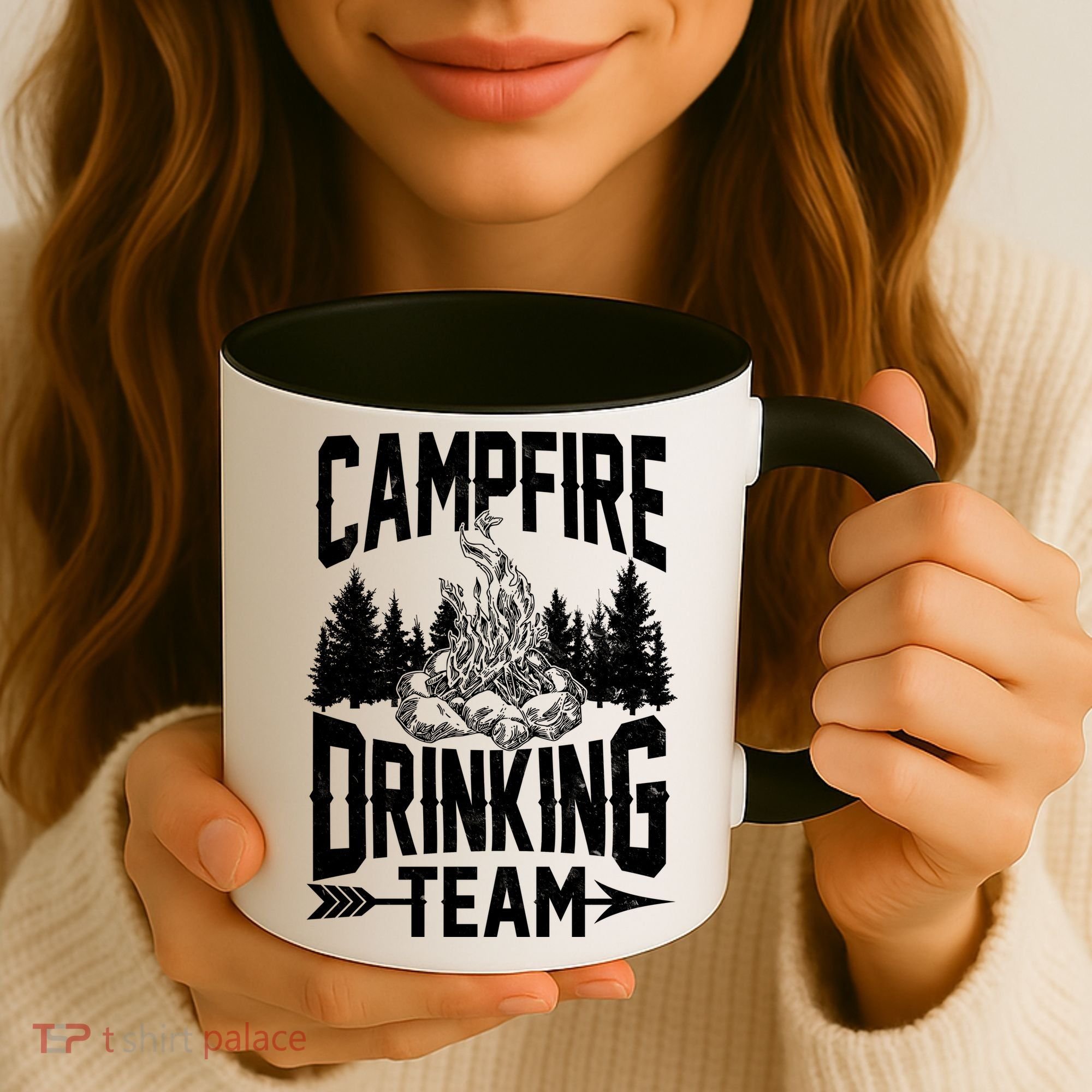 Campfire Drinking Team Coffee Mug