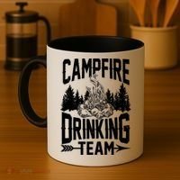 Campfire Drinking Team Coffee Mug thumb 4