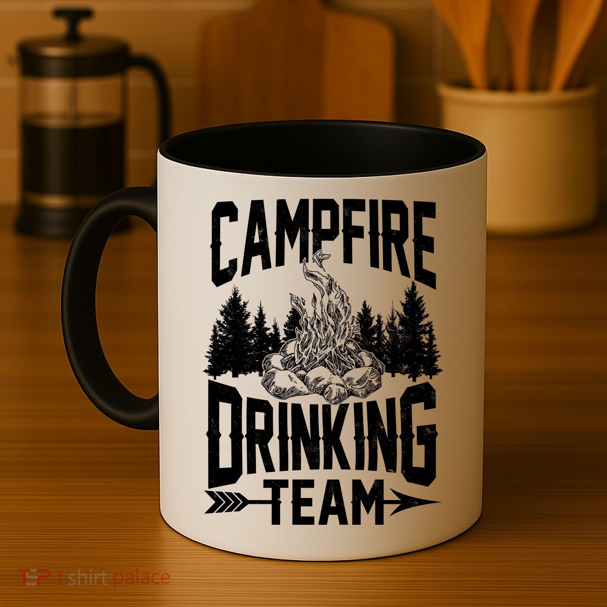 Campfire Drinking Team Coffee Mug