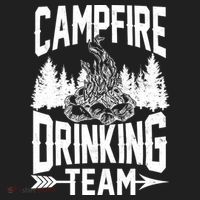 Campfire Drinking Team Beanie thumb 2
