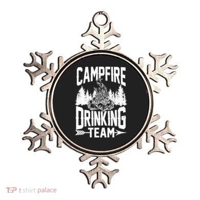 Campfire Drinking Team Ornament