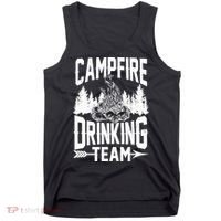 Campfire Drinking Team Tank Top thumb 0