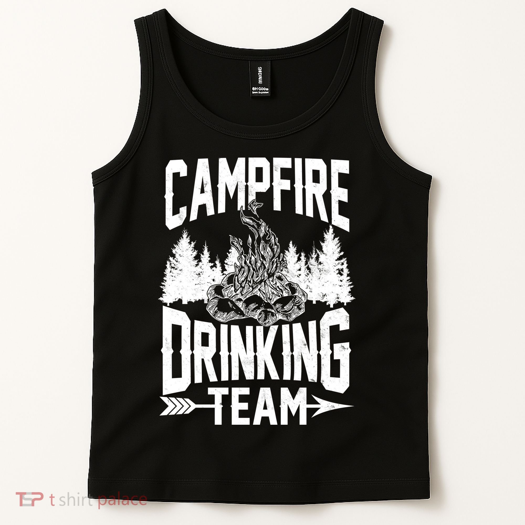 Campfire Drinking Team Tank Top