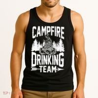 Campfire Drinking Team Tank Top thumb 3