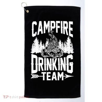 Campfire Drinking Team Golf Towel