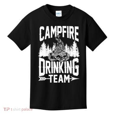 Campfire Drinking Team Kids T-Shirt