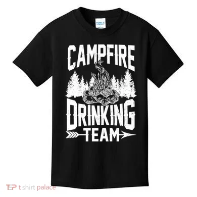 Campfire Drinking Team Kids T-Shirt