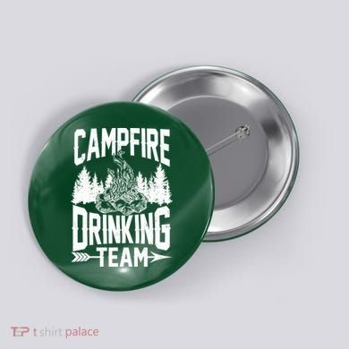 Campfire Drinking Team Button