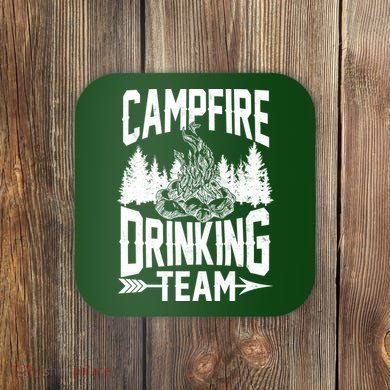 Campfire Drinking Team Coaster