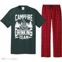 Campfire Drinking Team Pajama Set thumb 0