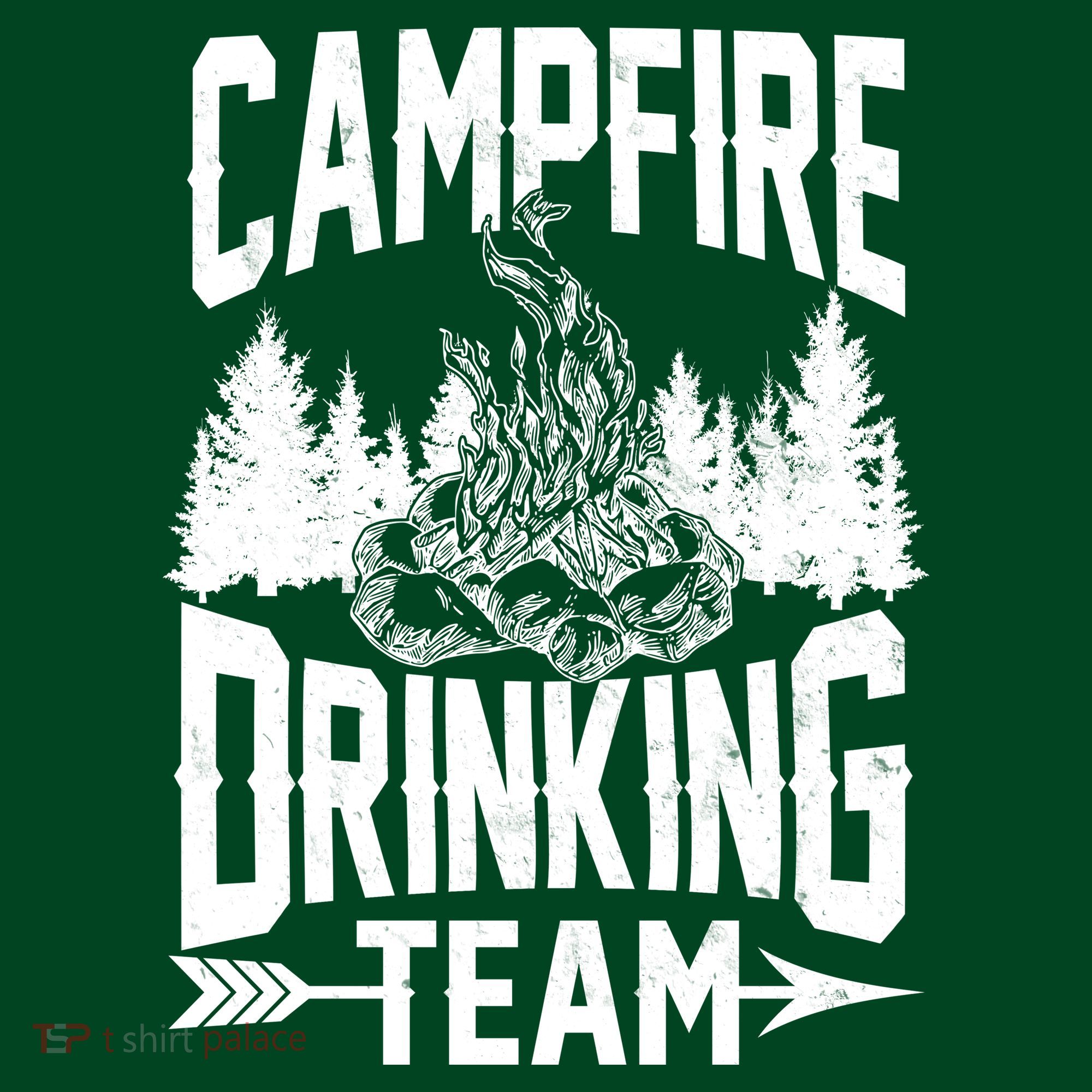 Campfire Drinking Team Mousepad