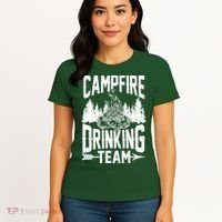 Campfire Drinking Team Women's T-Shirt thumb 4