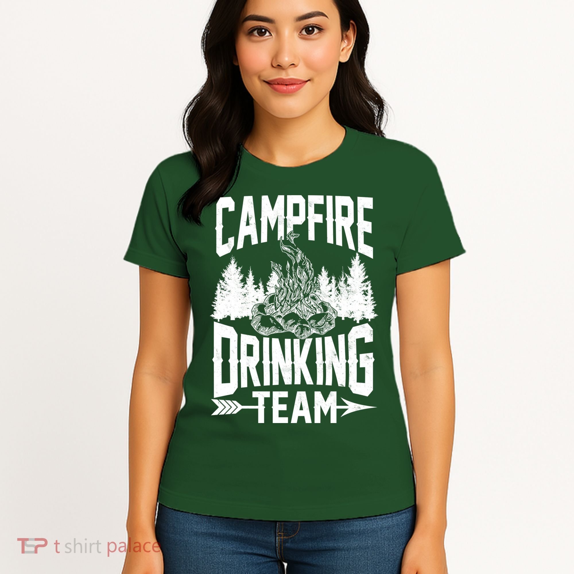 Campfire Drinking Team Women's T-Shirt