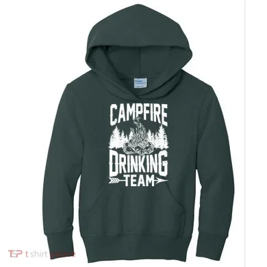 Campfire Drinking Team Kids Hoodie