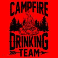 Campfire Drinking Team Santa Hat thumb 1