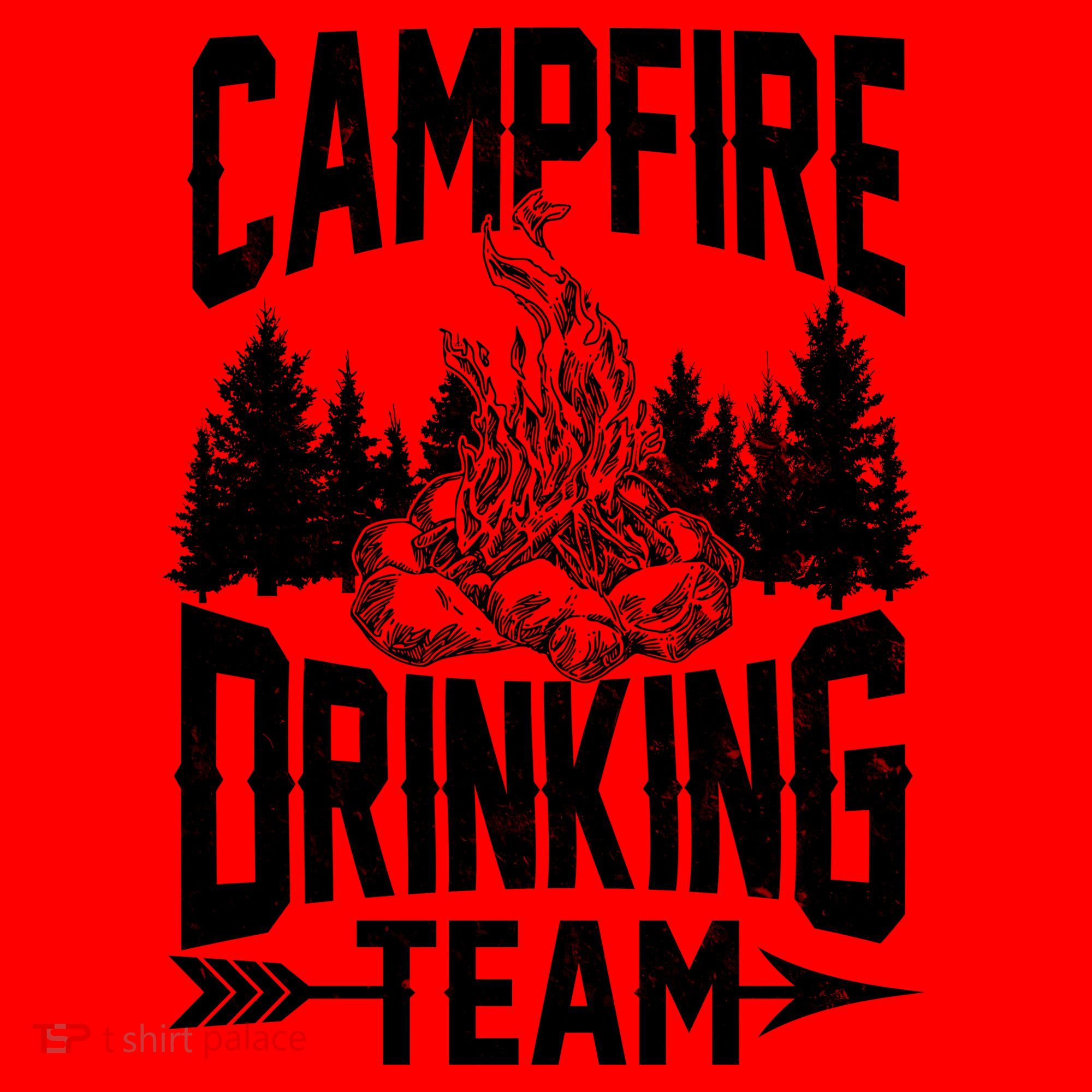 Campfire Drinking Team Santa Hat