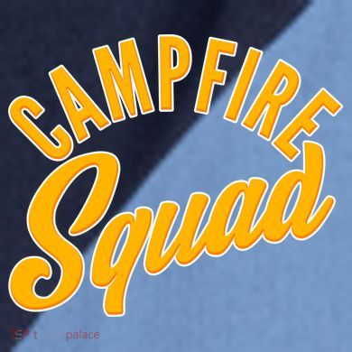 Campfire Squad Raglan Baseball Sleeve Shirt